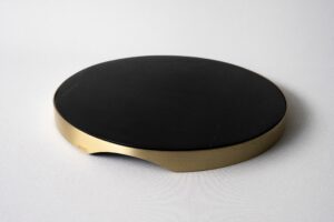 ASAWA Round Black Serving Tray