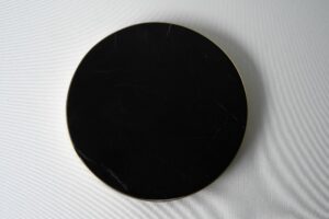 ASAWA Round Black Serving Tray