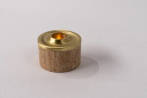 LANGE Aromatherapy Oil Diffuser Brass Travertine