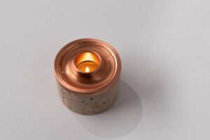 LANGE Aromatherapy Oil Diffuser Copper Travertine