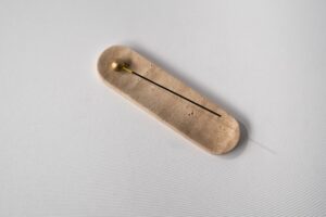 RILEY Travertine Incense Holder