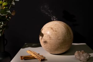 ZEID Palo Santo Incense Travertine